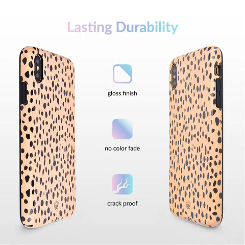 Spotted Nude Cheetah iPhone Case