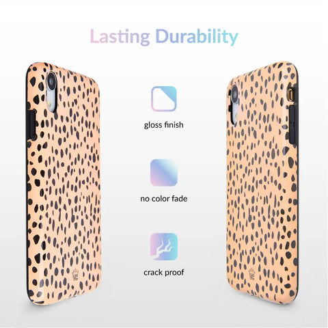 Spotted Nude Cheetah iPhone Case