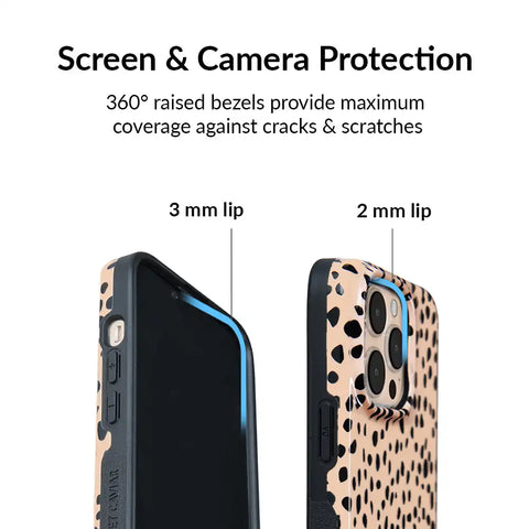 Spotted Nude Cheetah iPhone Case