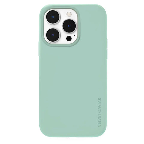 Mint Silicone iPhone Case