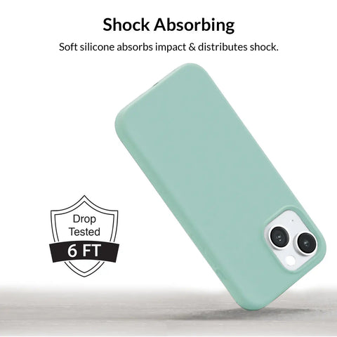 Mint Silicone iPhone Case