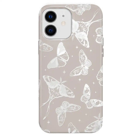 Moonlight Moths iPhone Case