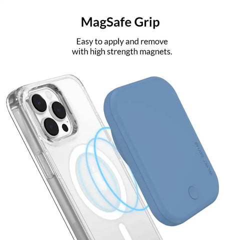 Linen Blue Portable MagSafe Charger Power Pack