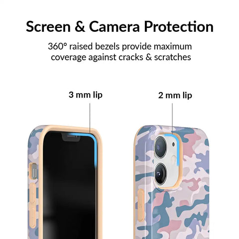 Nude Camo iPhone Case