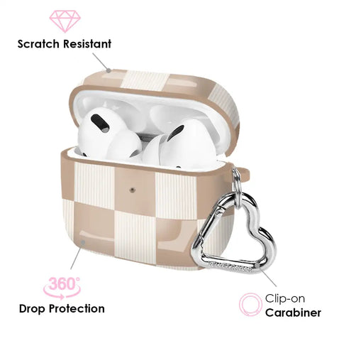 Nude Vibe Checker AirPod Case