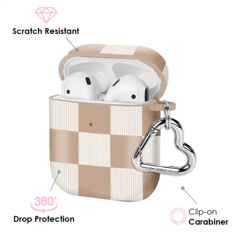Nude Vibe Checker AirPod Case