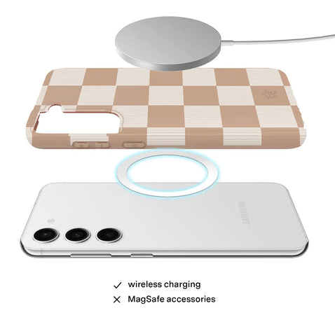 Nude Vibe Checker Samsung Case