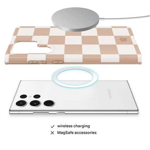 Nude Vibe Checker Samsung Case