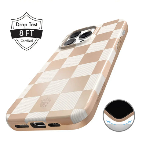 Nude Vibe Checker iPhone Case