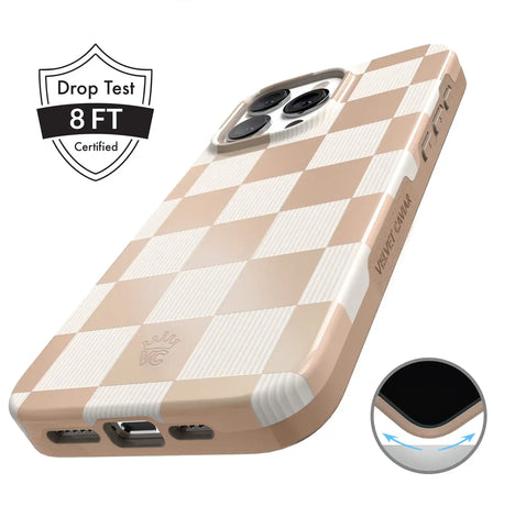 Nude Vibe Checker iPhone Case