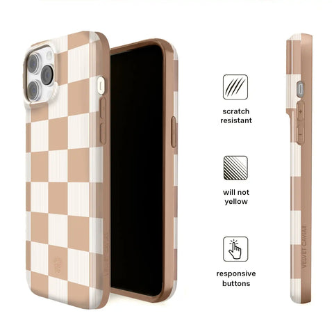 Nude Vibe Checker iPhone Case