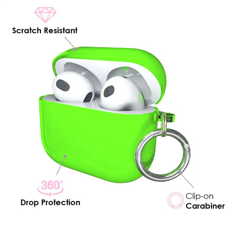 Neon Green AirPods Case