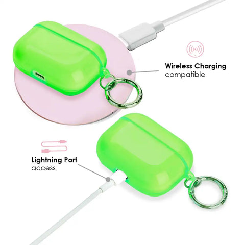 Neon Green AirPods Case