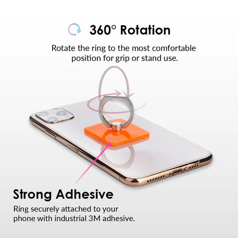 Neon Orange Phone Ring