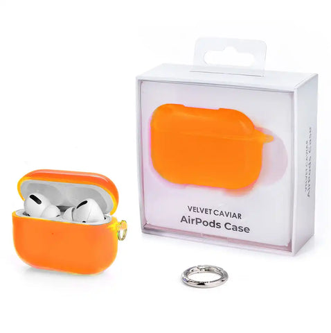 Neon Orange AirPod Case