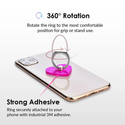 Neon Purple Phone Ring