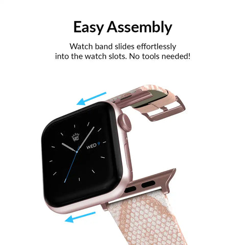 Nude Snake Apple Watch Band