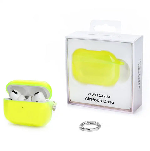 Neon Yellow AirPods Case