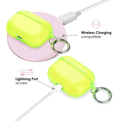 Neon Yellow AirPods Case