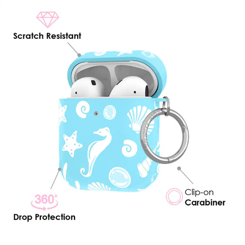 Aquamarine Holo AirPod Case