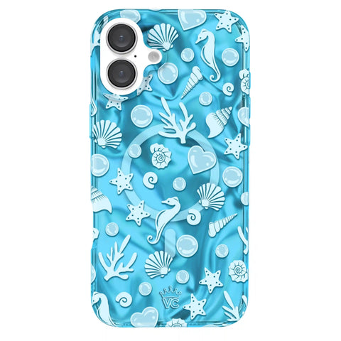 Aquamarine Holo iPhone Case