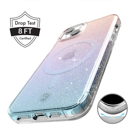 Ombre Stardust Glitter iPhone Case