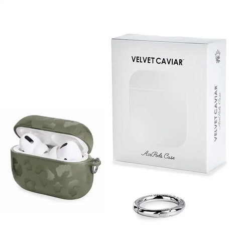 Olive Leopard AirPod Case
