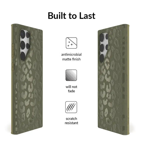Olive Leopard Samsung Case