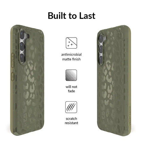 Olive Leopard Samsung Case