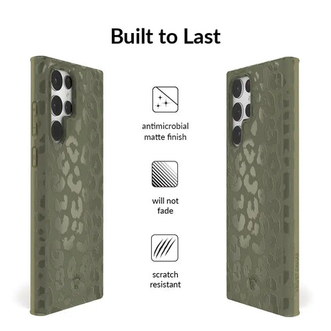 Olive Leopard Samsung Case