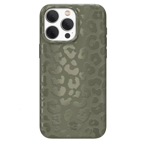 Olive Leopard iPhone Case