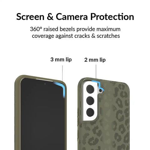 Olive Leopard Samsung Case