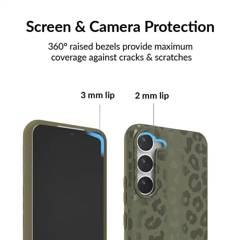 Olive Leopard Samsung Case