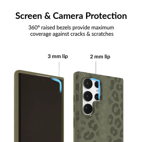 Olive Leopard Samsung Case