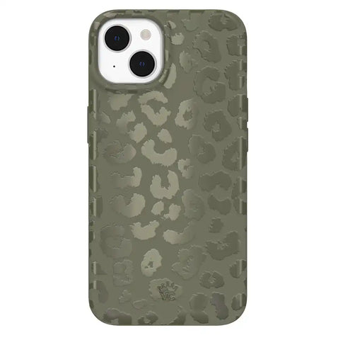 Olive Leopard iPhone Case