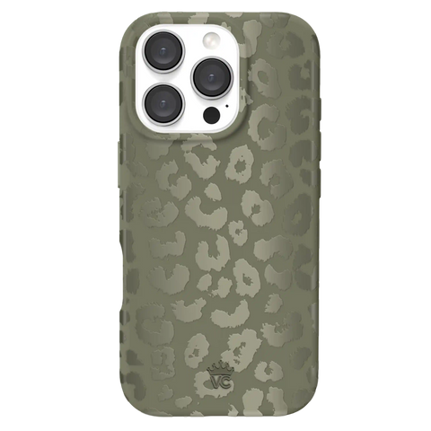 Olive Leopard iPhone Case