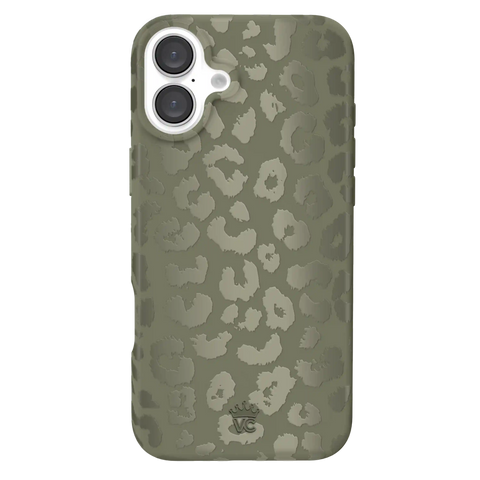 Olive Leopard iPhone Case
