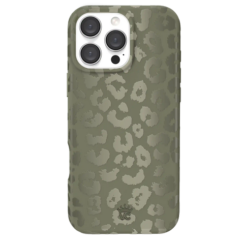 Olive Leopard iPhone Case