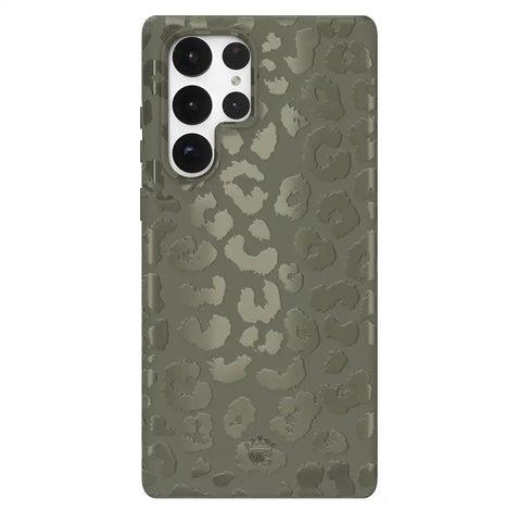 Olive Leopard Samsung Case