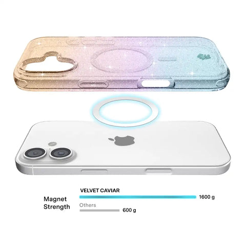 Ombre Stardust Glitter iPhone Case