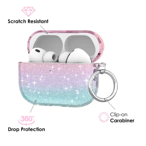 Ombre Stardust Glitter AirPods Case
