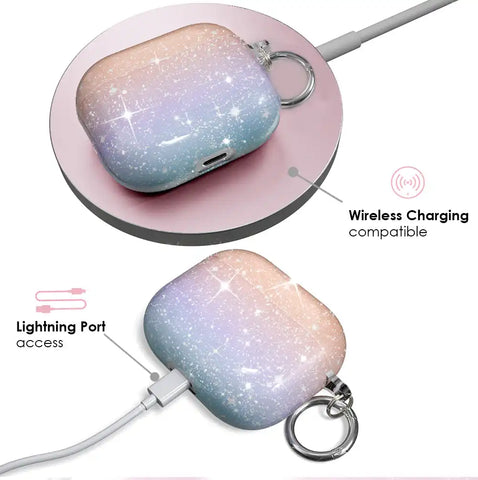 Ombre Stardust Glitter AirPods Case