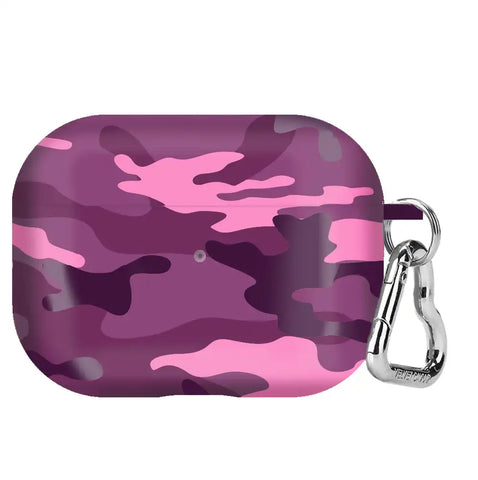 Magenta Camo AirPod Case