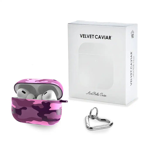 Magenta Camo AirPod Case
