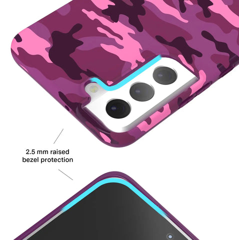 Magenta Camo Samsung Case