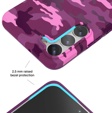 Magenta Camo Samsung Case