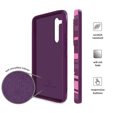Magenta Camo Samsung Case