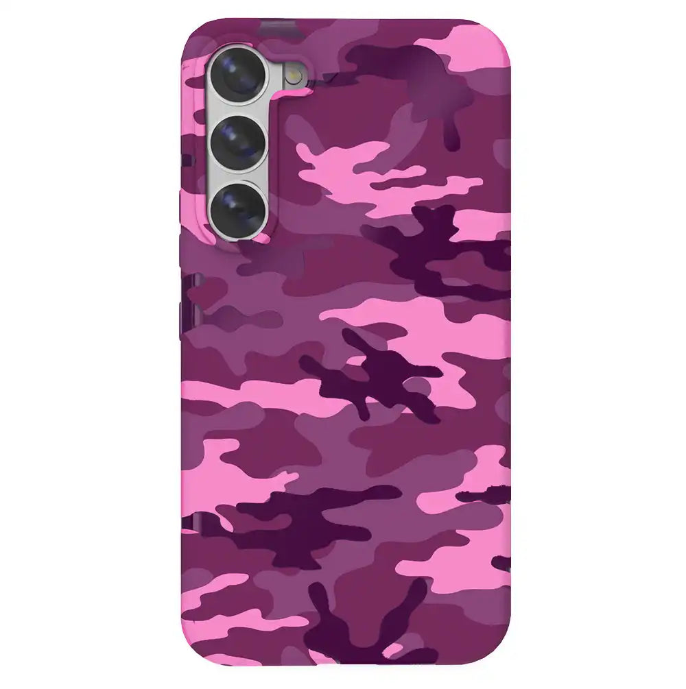 Magenta Camo Samsung Case