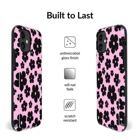 Pink Le Fleur iPhone Case