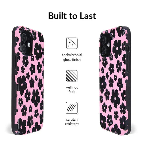 Pink Le Fleur iPhone Case